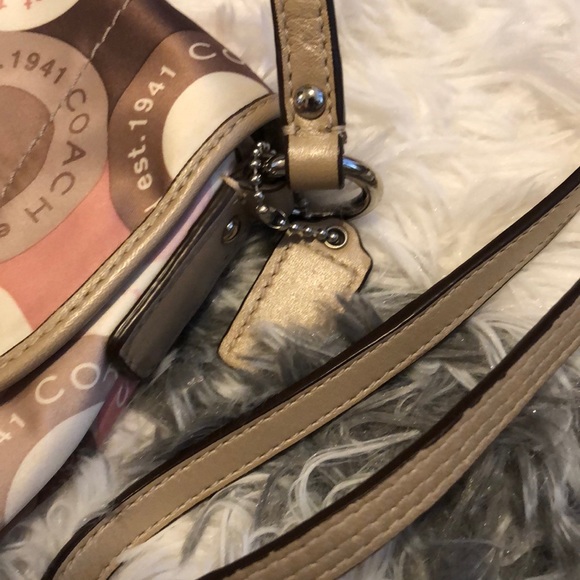 Gently Used: Coach Pink Limited Edition Crossbody - Picture 4 of 5